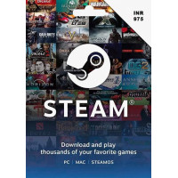 Steam Gift Card 975 INR INDIA