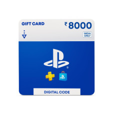 Rs. 8000 Sony PlayStation Store Gift Card / Wallet Top-up